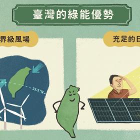 臺灣的綠能優勢
