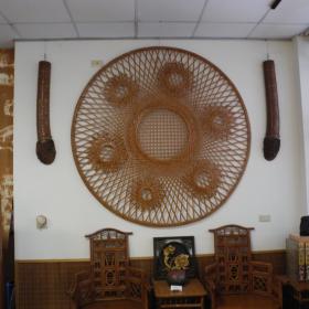 竹製太師椅
