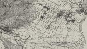 百年地圖-日治五萬分之一地形圖 陸地測量部(1924-1938)──干城村
