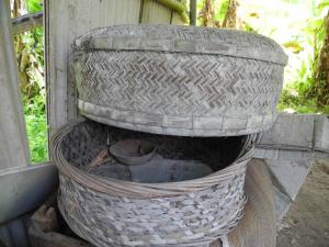 蒸粿所使用的竹籃